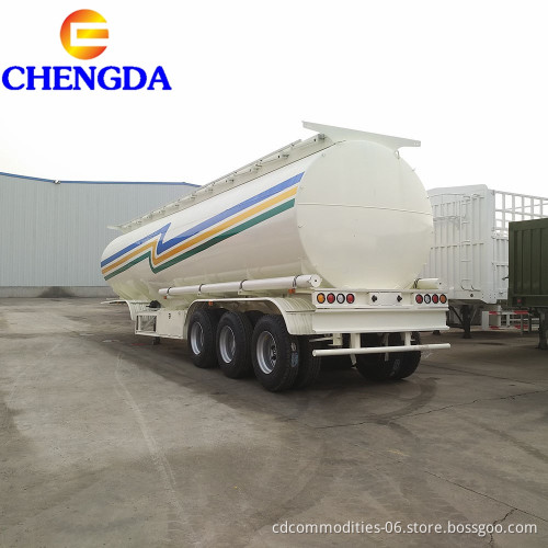 مصنع عالي الجودة 3 محور 40000L 45 CBM زيت الوقود ناقلة نصف مقطورة